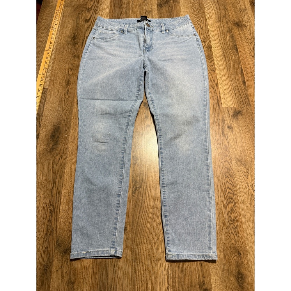 d.jeans Jeans Women Size 10 Light Wash Denim Skinny Ankle Stretch Pants